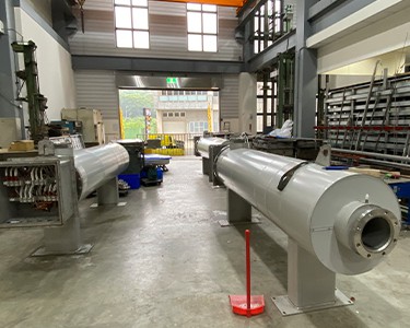 Hvor er Thermowells placeret?